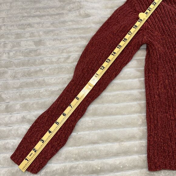 Eddie Bauer Womens Orange Turtleneck  Sweater Size Large - Picture 6 of 7